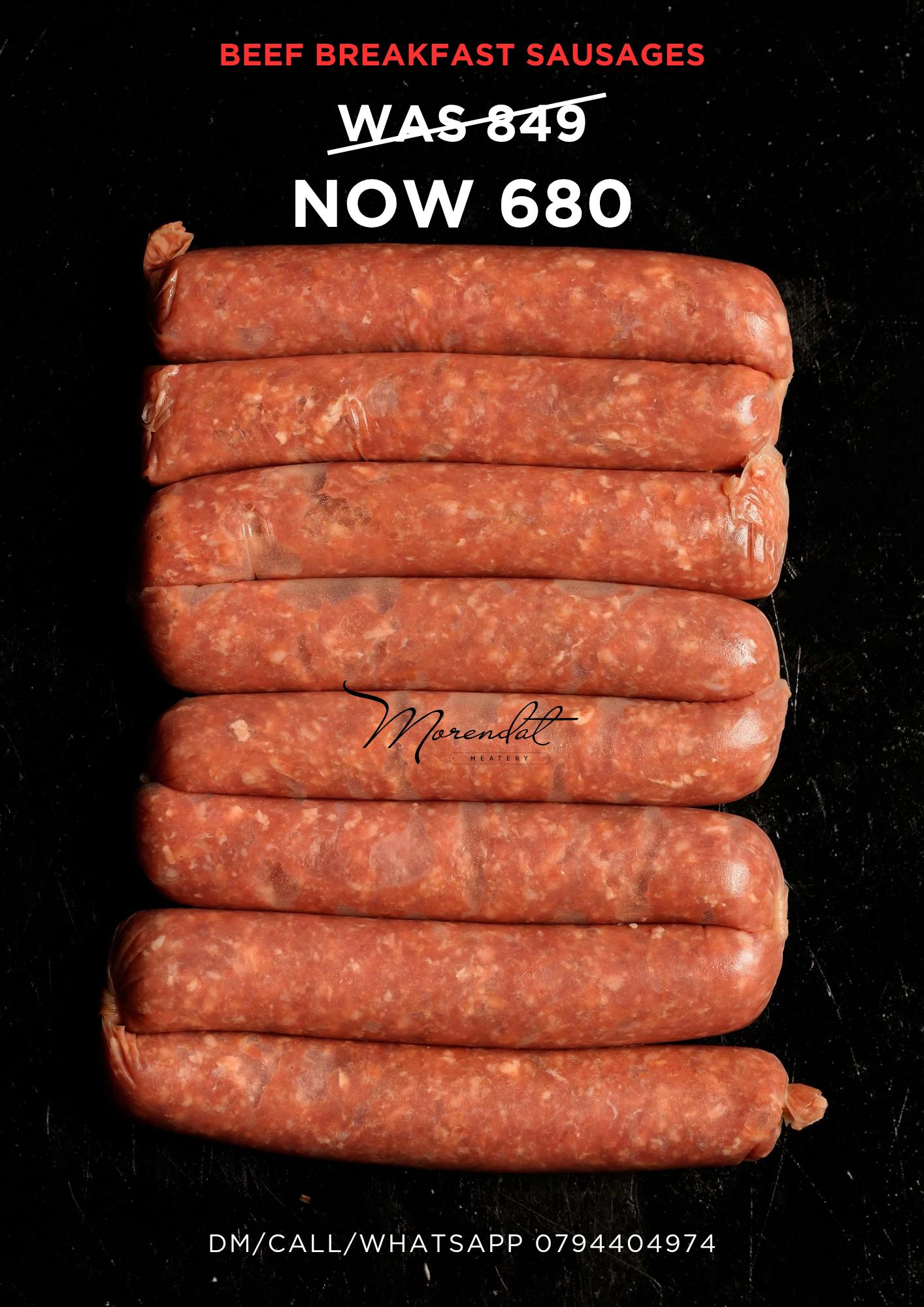 Beef Breakfast Sausage