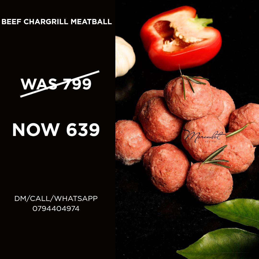 Beef Chargrill Meat Ball