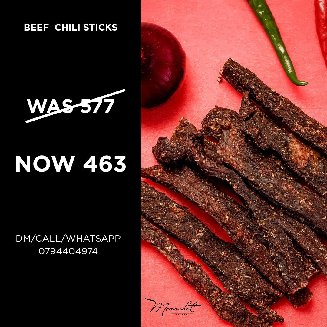 Beef Chili Sticks