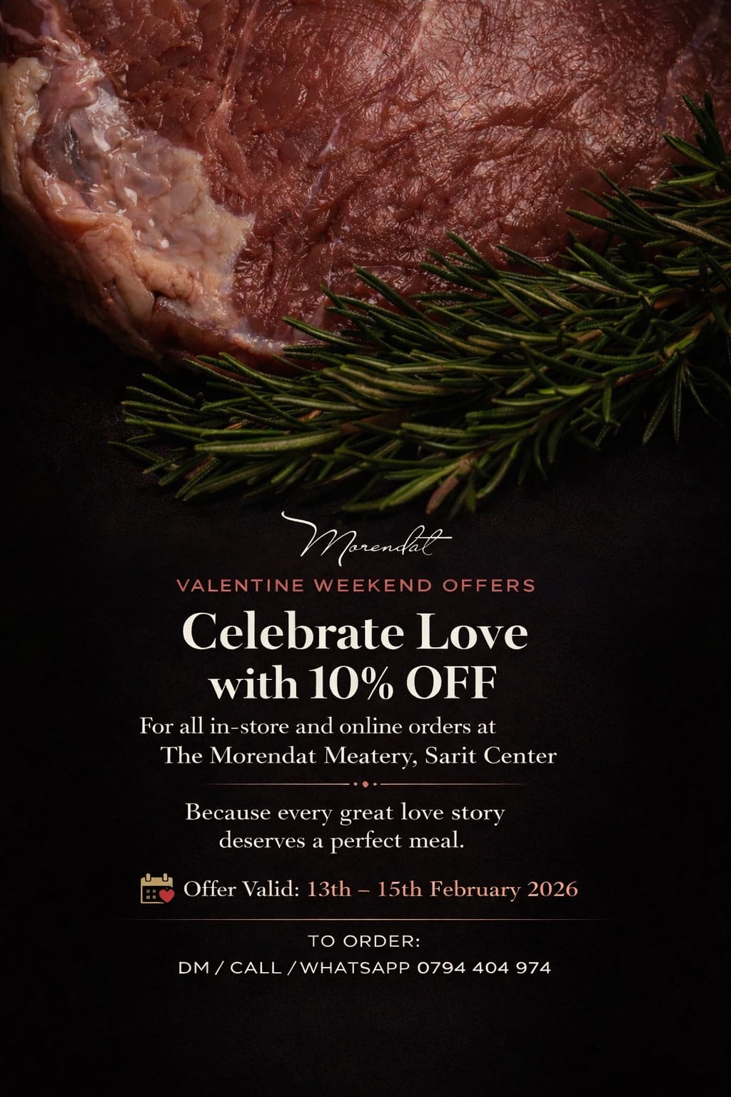 Celebrate Love with Morendat